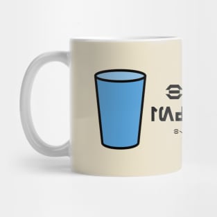 Blue Milk Mug